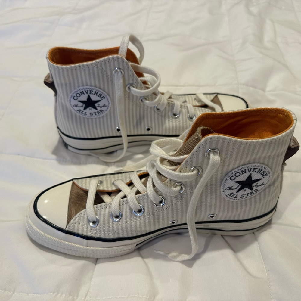 Converse Striped Shoes SOLD!